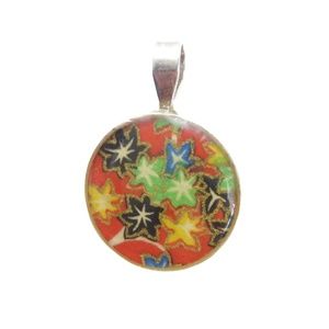 Maple Leaves 925 Sterling Silver Pendant